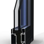 VWS70 Aluminium SWING door 2 VWS70 DOOR-1-vacuum glazed aluminium door